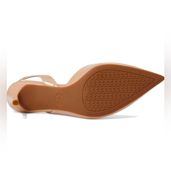 MICHAEL KORS SLING BACK KITTEN PUMPS. SIZE 7.5. Worn once! - Picture 5 of 8
